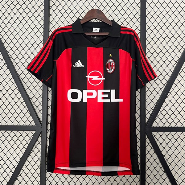 Tailandia Camiseta AC Milan 1ª Retro 2000 2002